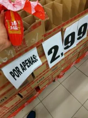 [Americanas - Teresina - PI] Ovos de Páscoa por R$3