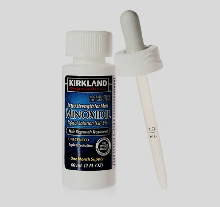 KIRKLAND MINOXIDIL 5% 60ml + CONTA-GOTAS 