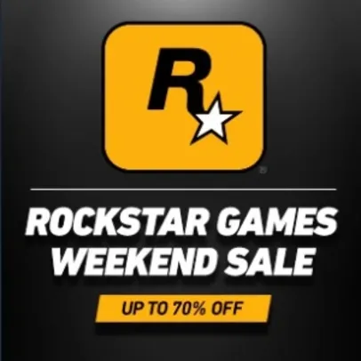 [STEAM] ROCKSTAR GAMES WEEKEND SALE - Jogos e DLCs a partir de: R$ 5,24