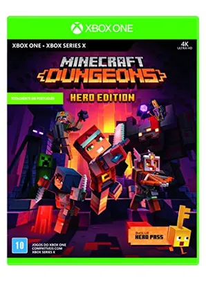 [Prime] Minecraft Dungeons - Hero Edition (Inclui Hero Pass) | R$ 29