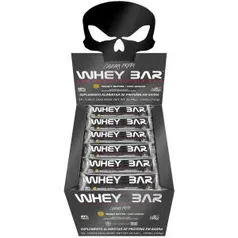 Barra Whey Protein - BlackSkull - 48 unidades (2 caixas) | R$ 74