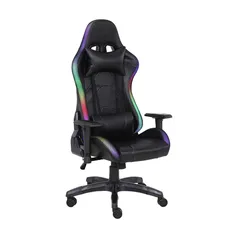 Cadeira Gamer THUNDER rgb Reclinável e Giratória - Preta