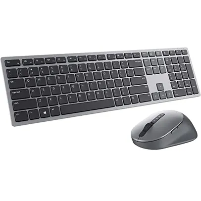 Teclado e Mouse Bluetooth Multi-Dispositivos Dell Premier KM7321W - ABNT2