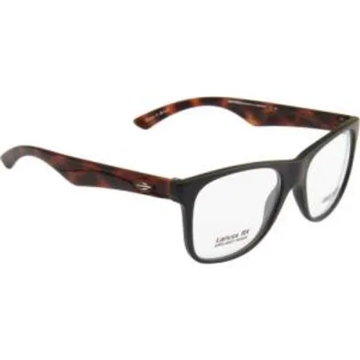 [SUBMARINO] Óculos de Grau Mormaii Masculino Wayfarer Style - Transparente / Marrom