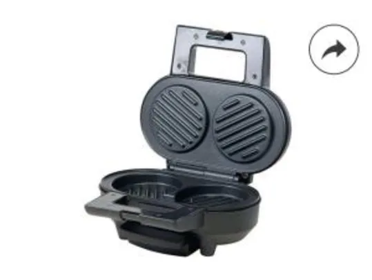 Máquina de Hamburguer Preto 220v - Fun Kitchen - R$45