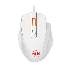 Mouse Gamer Redragon Stormage RGB, 10000 DPI, 7 Botões Programáveis, Branco - M718W-RGB