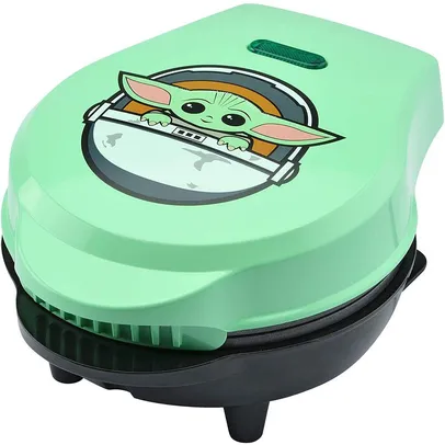 Star Wars LSW-46C The Child 4" Mini Waffle Maker, 4", Verde