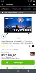 Smart tv Samsung 55TU800