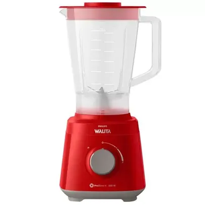 Liquidificador Philips Walita Daily RI2110 Vermelho 550W com 2 Velocidades