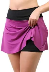 Short Saia Fitness Feminino R$33