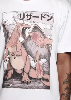 Camiseta Charizard | Coleção Pokemón - Chico Rei