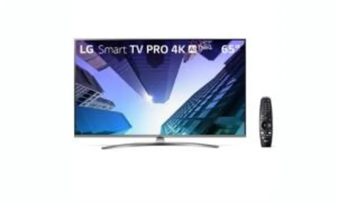 Smart TV 65 LG 4K 65UM761 | R$ 3.059 [APP]