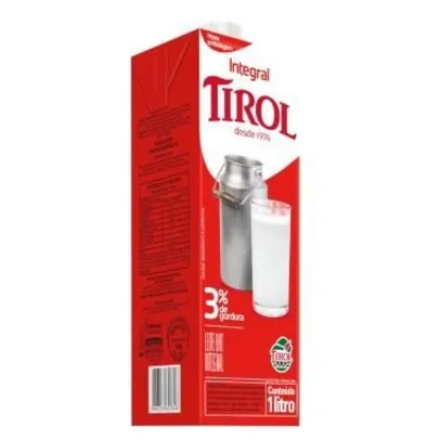 Leite Tirol Integral 1L