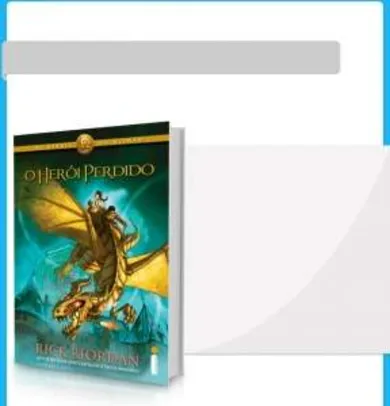 [submarino] Livro - O Herói Perdido - Coleção Os Heróis do Olimpo - Livro 1  R$ 12,00
