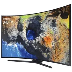 Smart TV Samsung LED Curved 49" Ultra HD 4K 49MU6300 HDR Premium - R$ 2184