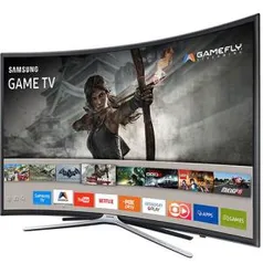 [Cartão Shoptime] Smart TV LED Tela Curva 40" Samsung 40K6500 Full HD 3 HDMI 2 USB - R$1439