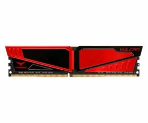 Memória TEAM GROUP T-FORCE VULCAN 8GB 1X8 DDR4 2400MHZ - R$389