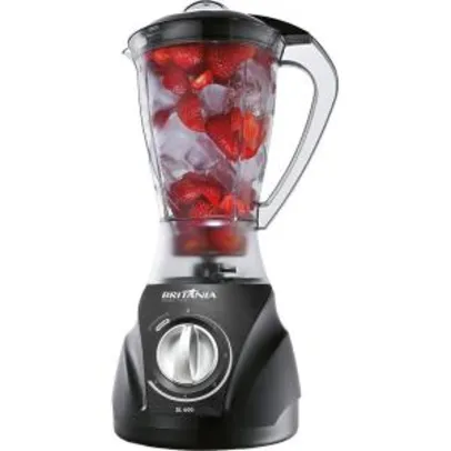 Liquidificador Britânia SL600 1,5 Litros 5 Velocidades 600W - R$75