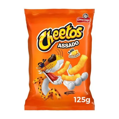 [AME R$4,80] Salgadinho de Milho Lua Parmesão Elma Chips Cheetos Pacote 125g e Outros