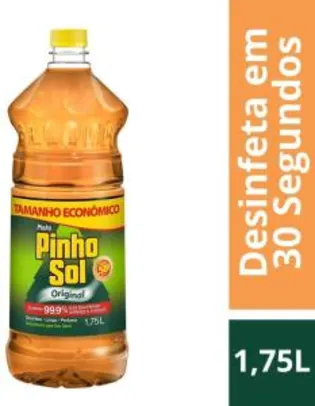 [Prime] Desinfetante Pinho Sol Original 1,75L
