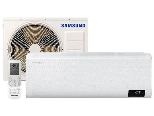 [C. OURO] Ar-condicionado Split Samsung Inverter 12.000 BTUs - Quente e Frio WindFree