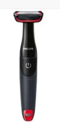 Aparador de Pelos Philips Bodygroom Series 1000 BG105/11 À Prova D'água Sem Fio Preto/Vermelho - Bivolt