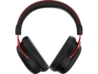 Fone de Ouvido HyperX Cloud II Sem Fio - Headset Gamer (Preto-Vermelho)