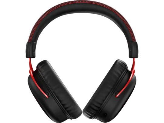 Fone de Ouvido HyperX Cloud II Sem Fio - Headset Gamer (Preto-Vermelho)