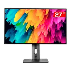 Monitor Profissional Pichau Perseus Pro, 27 Pol. IPS, QHD, sRGB100, 75Hz, Base Ajustavel, HDMI/DP, PC-PRS27-MPP01