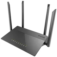 Roteador Wireless D-Link Gigabit AC 1200 Dual Band - DIR-842 | R$180