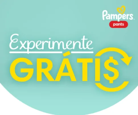 (01/05) Compre Pampers Pants e lenços umedecidos e ganhe até R$115 de volta