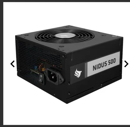 Fonte Pichau Nidus 500W bronze | R$ 279