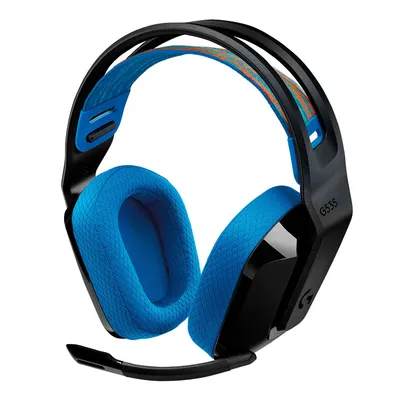 [REGIONAL] Headset Gamer Sem Fio Logitech G G535 Playstation Preto e Azul - 939002218