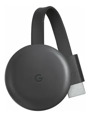 Google Chromecast 3ª geração Full HD carvão