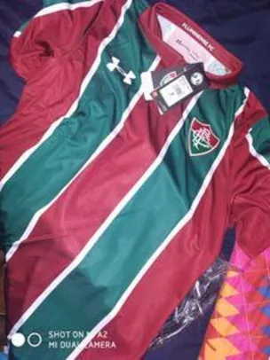 Saindo por R$ 99: Camiseta UA Fluminense Home Oficial Masculina | Pelando
