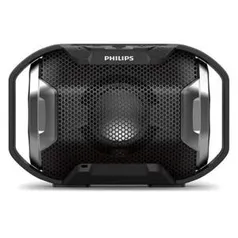 Som Portátil Philips ShoqBox SB300B/00 à Prova d'Água e Bluetooth - R$ 179,90 cupom LIQUIDA10 = R$ 161,91​