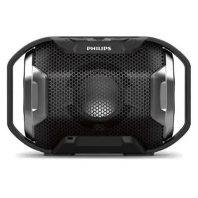 Som Portátil Philips ShoqBox SB300B/00 à Prova d'Água e Bluetooth - R$ 179,90 cupom LIQUIDA10 = R$ 161,91​