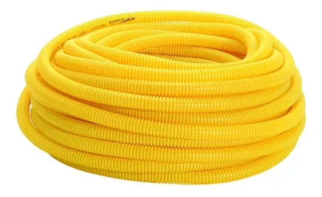 Corrugado Flexível Amarelo 25mm Rolo Com 50m Amanco