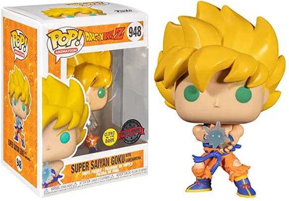 Funko Pop 948 Goku Super Saiyan Kamehameha Dragon Ball Speci, Multicor