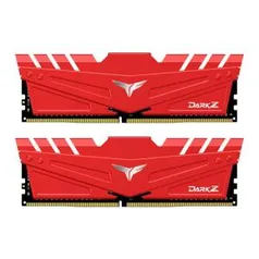 MEMORIA TEAM GROUP T-FORCE DARK Z 32GB (2X16) DDR4 2666MHZ CL15 CINZA, TDZGD432G2666HC15BDC01