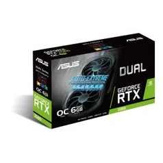 Placa de Vídeo Asus GeForce RTX 2060 OC EVO Dual, 6GB, GDDR6 R$ 4.349,13