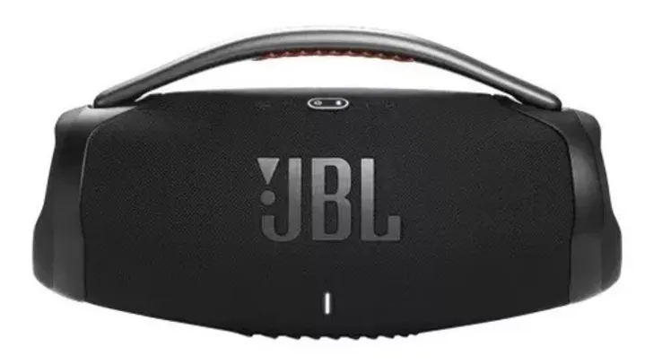 [SANTANDER] Caixa De Som Boombox 3 Bluetooth Preta Jbl Bivolt Cor Preto 110V/220V