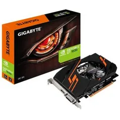 Placa de Vídeo VGA NVIDIA GIGABYTE GEFORCE GT 1030 2GB | R$570