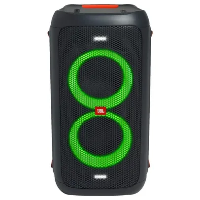 Caixa De Som Portátil Jbl Partybox 100, Bluetooth, USB, Show De Luzes - Bivolt