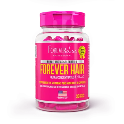 Forever Hair Crescimento Capilar Tratamento 30 dias