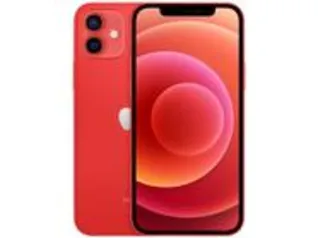 [Magalu Pay] iPhone 12 Apple 128GB (PRODUCT)RED Tela 6,1”