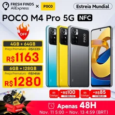 (11.11) Xiaomi POCO M4 Pro 5G NFC