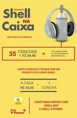 Promoção: Shell na caixa – abasteça-se de música