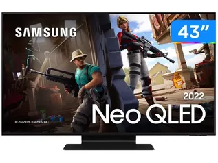 Smart TV Samsung 43” 4K Neo QLED Gaming 144Hz QN90B