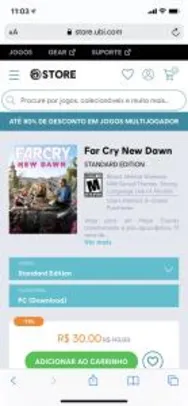 [PC] Jogo: Far Cry New Dawn | R$30